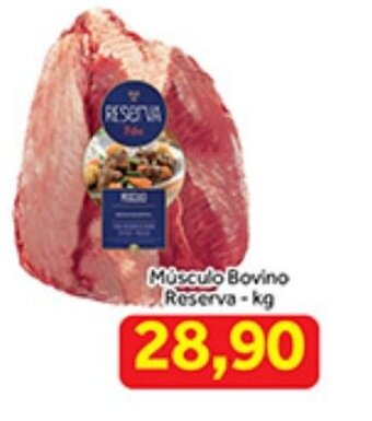 Shibata Supermercados Musculo bovino Reserva 1kg oferta