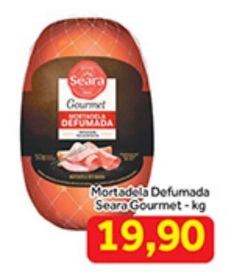 Mortadela Defumada Seara Gourmet 1kg