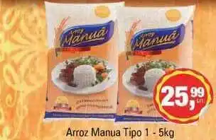 Supermercados Alvorada Arroz Manua Tipo 1 5kg oferta
