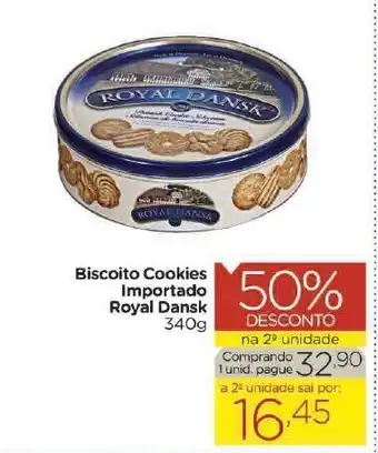 Biscoito Cookies Importado Royal Dansk 340g
