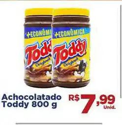 Tatico Achocolatado Toddy 800g oferta