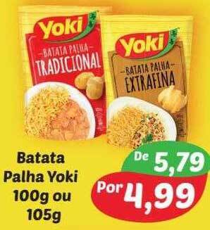Semar Supermercado Batata Palha Yoki oferta