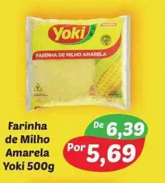 Semar Supermercado Farinha De Milho Amarela Yoki oferta