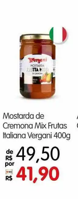 Mostarda De Cremona Mix Frutas Italiana Vergani