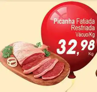 Villefort Atacadista Picanha Fatiada Resfriada 1kg oferta