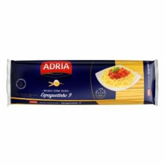 Supermercado Estrela Azul Mac adria c/ovos espaguetinho 9 500g oferta