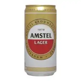 Cerveja amstel lager lata 269 ml