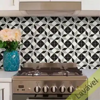 Leroy Merlin Adesivo azulejo clássico - cozinha banheiro 16 unidades oferta