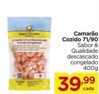 Carrefour Camarao Cozido 71/90 400g oferta