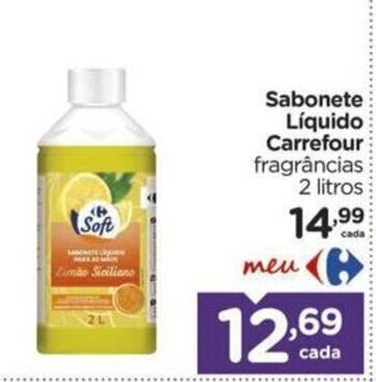 Carrefour Sabonete Liquido Carrefour 2L oferta