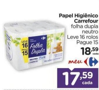 Carrefour Papel Higiénico Carrefour oferta