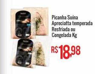 Mart Minas Picanha Suína Apreciatta Temperada Resfriada Ou Congelada Kg oferta