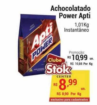 Stok Center Achocolatado Power Apti oferta