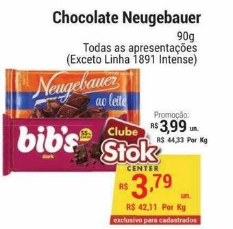 Stok Center Chocolate Neugebauer oferta