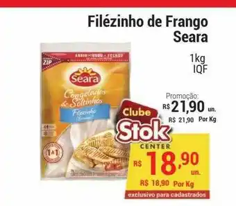 Stok Center Filézinho De Frango Seara oferta
