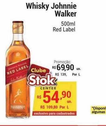 Stok Center Whisky Johnnie Walker Red Label oferta