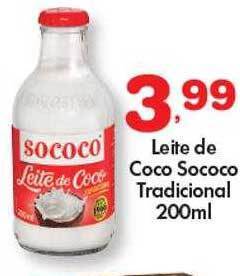 Supermercado Bergamini Leite De Coco Sococo Tradicional oferta