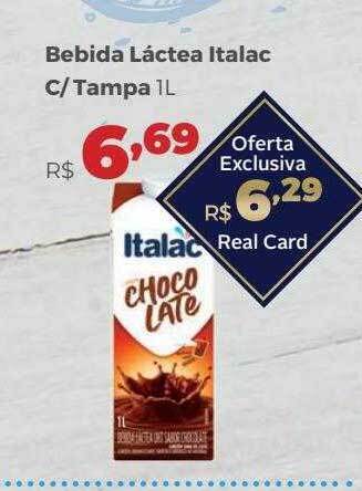 Villarreal Supermercados Bebida Láctea Italac C- Tampa oferta