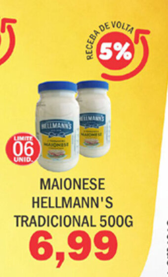Maionese Hellmann's Tradicional 500g