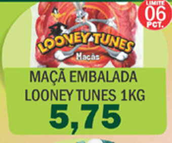 Supermercados Mendonça Maca Embalada Looney Tunes 1kg oferta