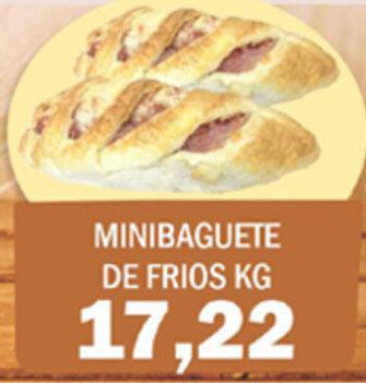 Supermercados Mendonça Minibaguete de Frios 1kg oferta