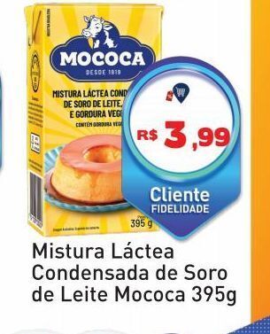 Tonin Superatacado Mistura láctea condensada de soro de leite mococa 395g oferta