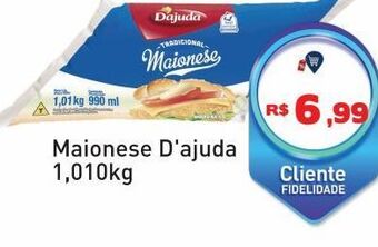 Tonin Superatacado Maionese d'ajuda 1,010kg oferta
