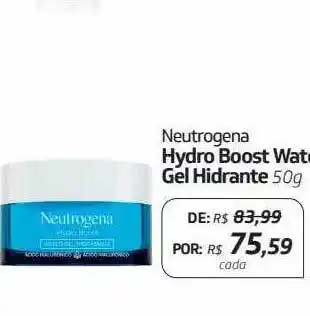 Drogal Neutrogena Hydro Boost Water Gel Hidrante oferta