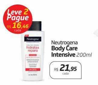 Drogal Neutrogena Body Care Intensive oferta