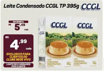 Rede Vivo Leite Condensado Ccgl Tp oferta