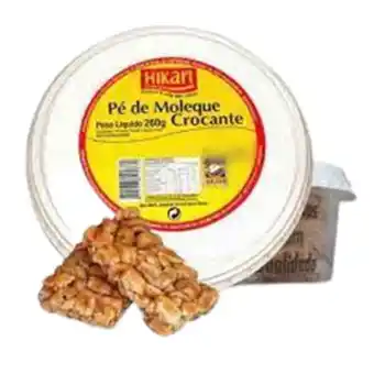 Ourinhos Hipermercado Pé de moleque hikari embalagem 260g oferta