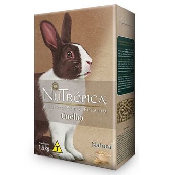 Petz Ração nutrópica coelhos adultos natural - 1,5kg oferta