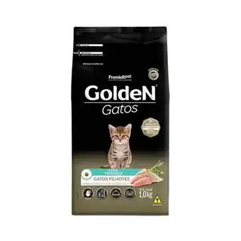 Ração golden gatos filhotes sabor frango