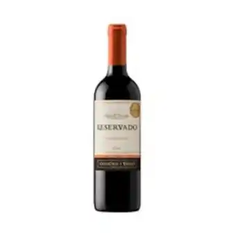 Supermercados Pague Menos Vinho chileno tinto concha y toro reservado carménère 750ml oferta