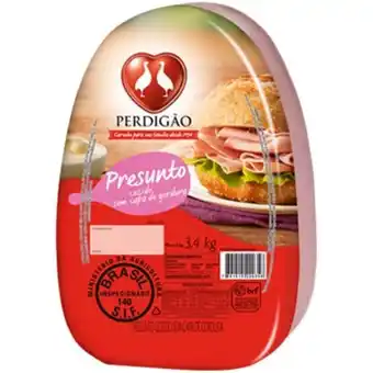 Brasão Supermercados Presunto cozido perdigão oferta