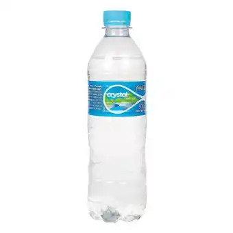 Supper Rissul Água mineral crystal sem gás 500ml oferta