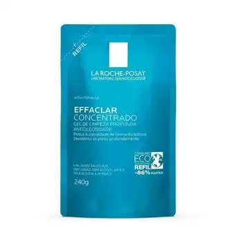 Droga Raia Refil gel de limpeza facial la roche-posay effaclar concentrado com 240g oferta