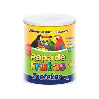 Papa de frutas zootekna para pássaros - 250g