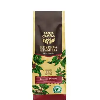 Cafe torrado santa clara reserva da familia 250g cerrado