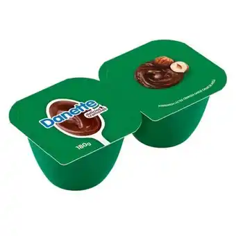 Rede Top Sobremesa láctea de avelã danette 180g com 2un oferta