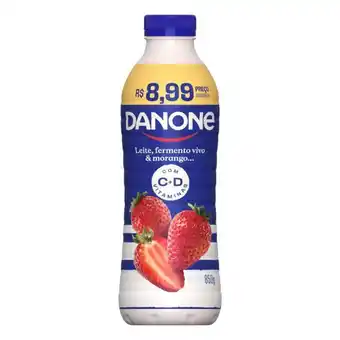 Barracão Supermercado Iogurte liquido danone 850g - morango oferta