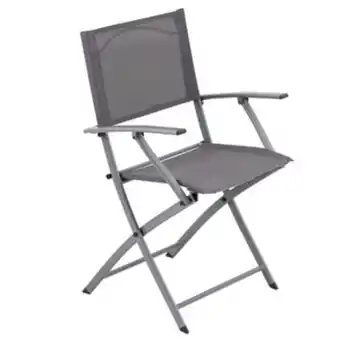 Cadeira de aço emys 83x42x52cm cinza escuro naterial
