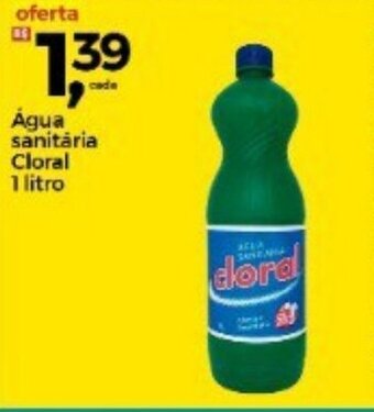 Frangolândia Agua Sanitaria Cloral 1L oferta