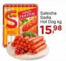 Rossi Supermercado Salsicha Sadia Hot Dog 1kg oferta
