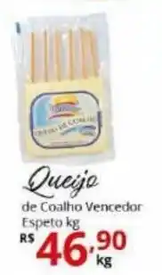 Ricoy Supermercados Queijo de Coalho Venecedor Espeto 1kg oferta