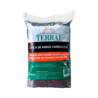 Petz Casca de arroz carbonizada terral - 4l oferta