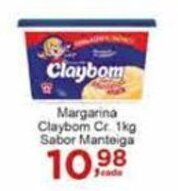 Rossi Supermercado Margarina Claybom Cr 1kg Sabor Manteiga oferta