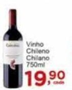 Rossi Supermercado Vinho Chileno Chilano 750ml oferta