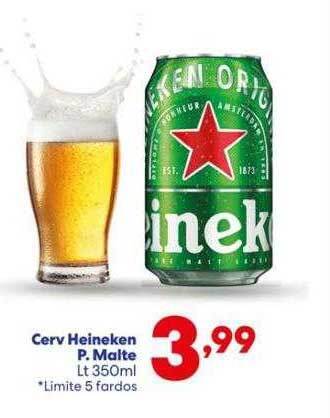 Barracão Supermercado Cerv Heineken P. Malte oferta