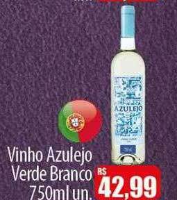 Proença Supermercados Vinho Azulejo Verde Branco oferta